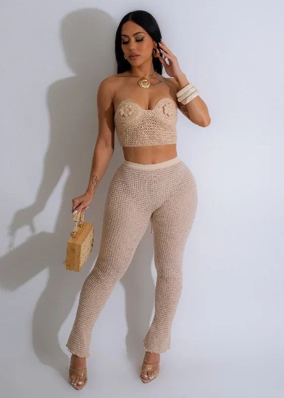 I'm Every Woman Crochet Bustier Nude Trendy Women's Oversized