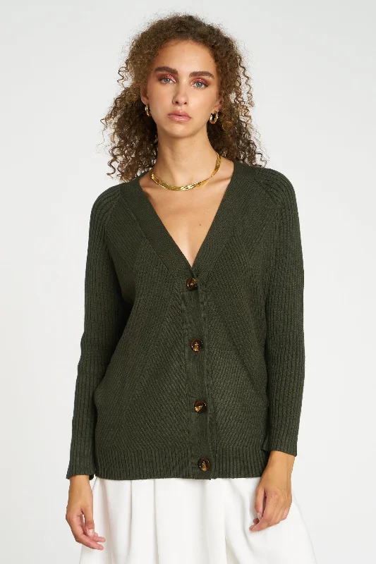 Keiko Cardigan Sustainable Organic