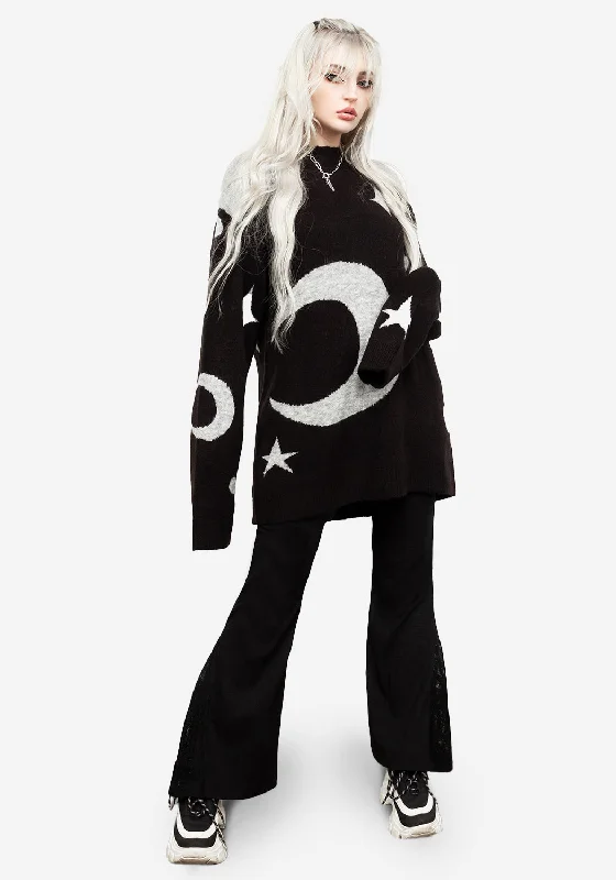 Stellar Oversized Jumper Luxurious Women's High -  end