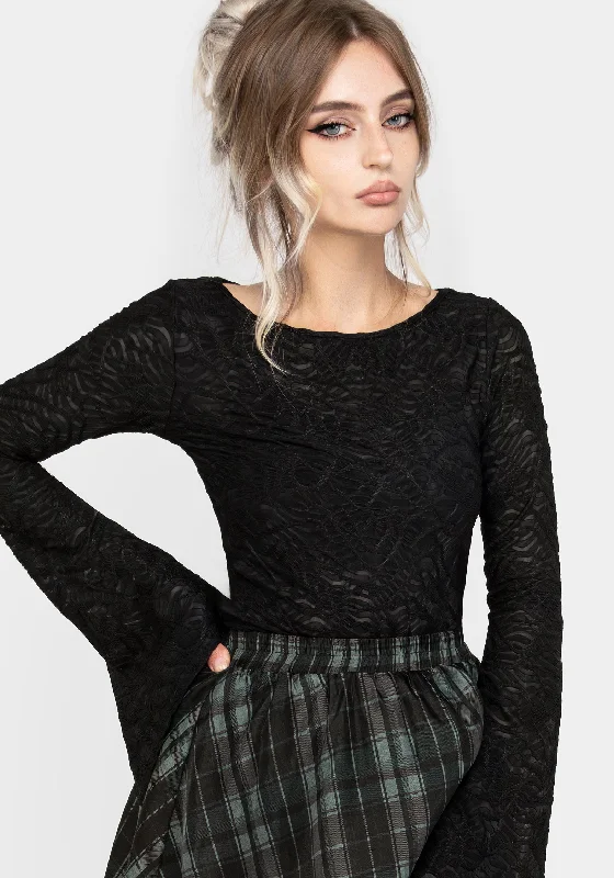 Reinette Flute Sleeve Top Relaxed Women's 