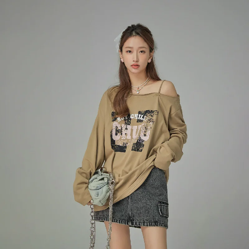 Hot Chilli Girl Crew Top Laid - back Women's Vibe
