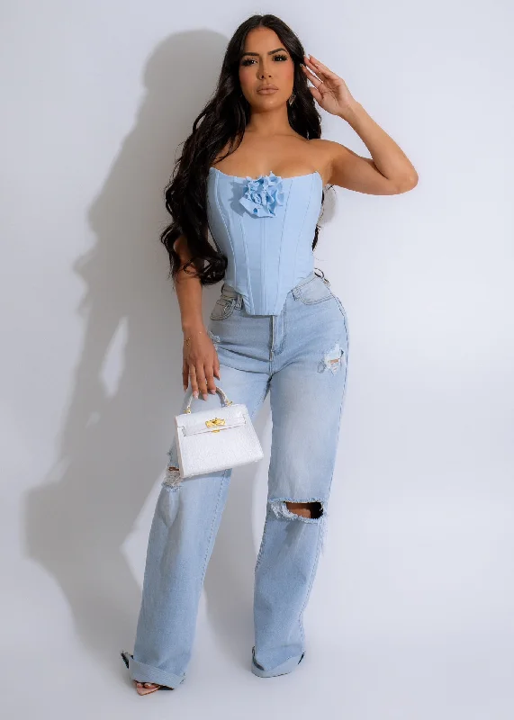Personal Growth Corset Blue Practical Women's Multi - 