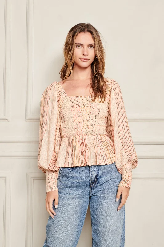 BENNY TOP - TL1076D Relaxed Women's Beachy