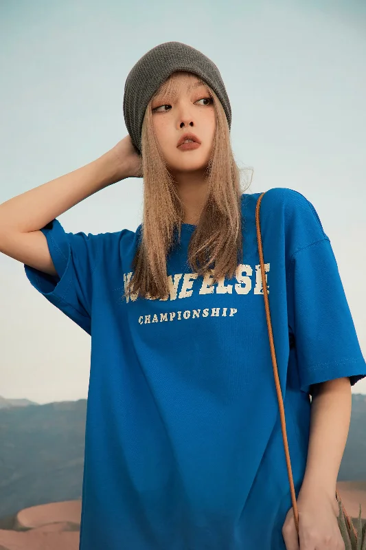 Championship Of Brilliant People T-Shirt Feminine Women's Soft 