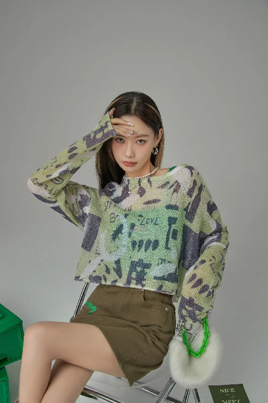 Getting Stuffs Done Knit Top Disco