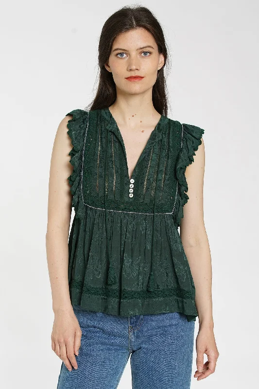 La Habana Top Cool Women's Distressed