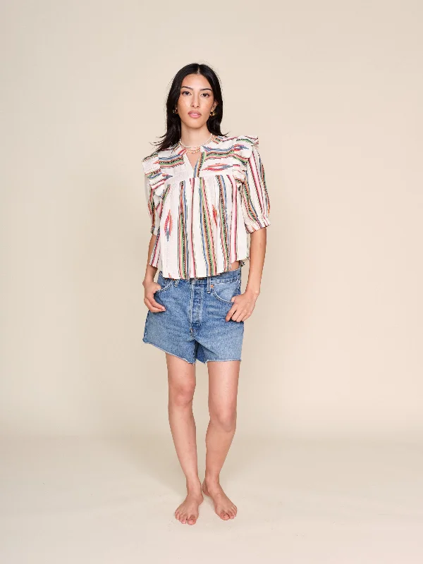 JANICE TOP -TL1070P Geometric