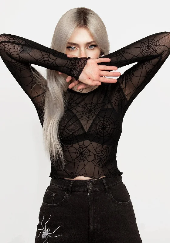 Venom Mesh Crop Relaxed Women's 