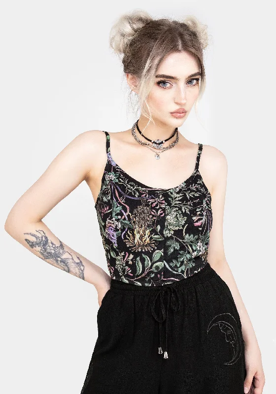 Beltane Cami Crop Top Minimalist Women's Casual
