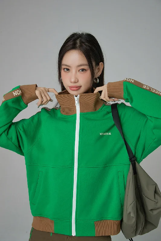 Never Too Much Track Zip-Up Athletic Women's High - 