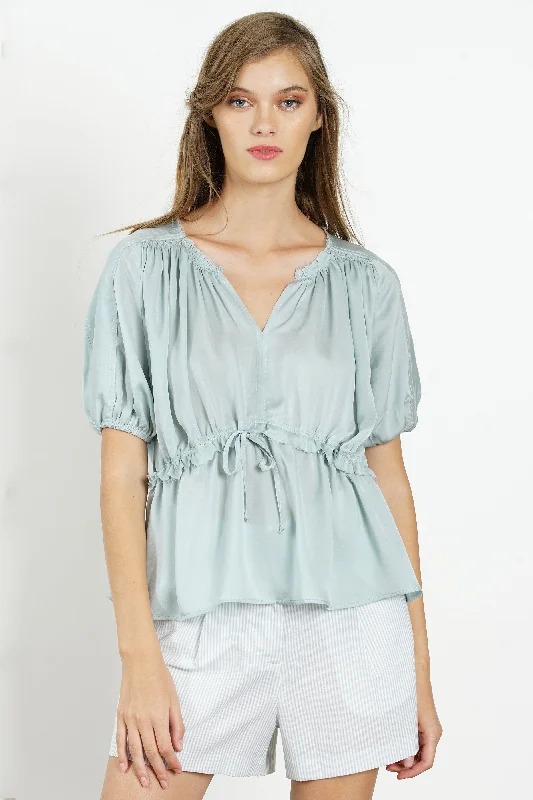 ANDIE TOP Polished Women's Silk