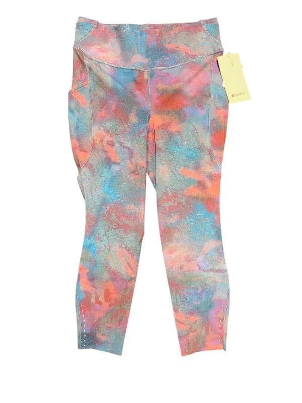 Athletic Leggings By Lululemon In Multi-colored, Size: 14 Vacation