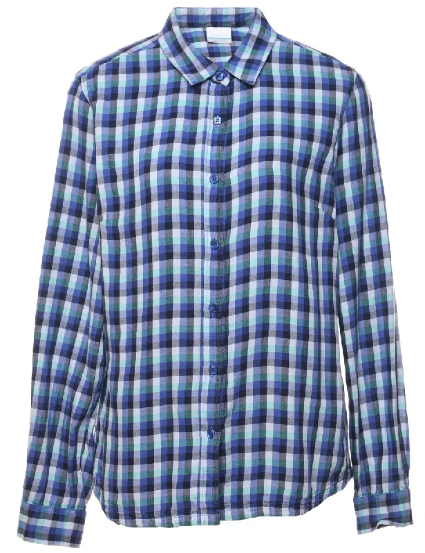Columbia Checked Shirt - L French