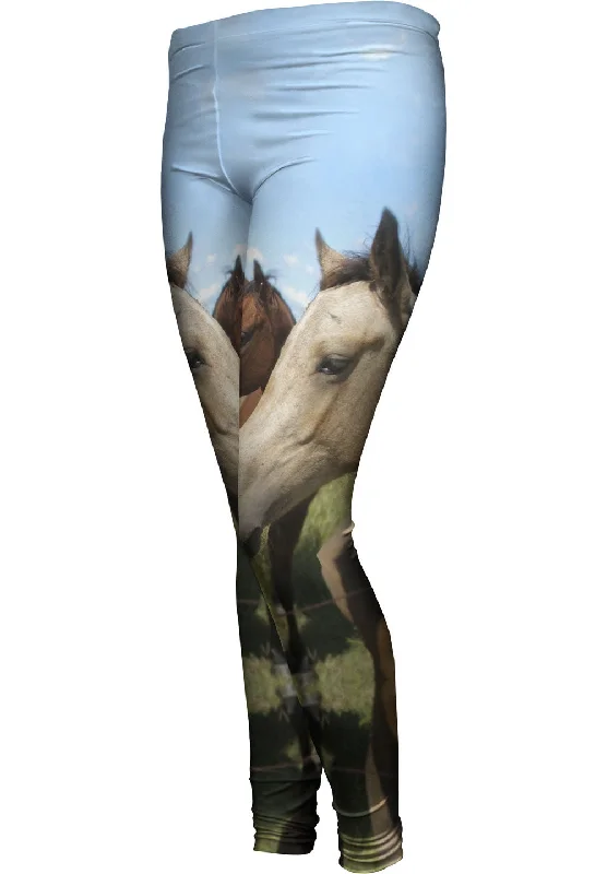 Beautiful Pair Of Horses Earthy Women's 