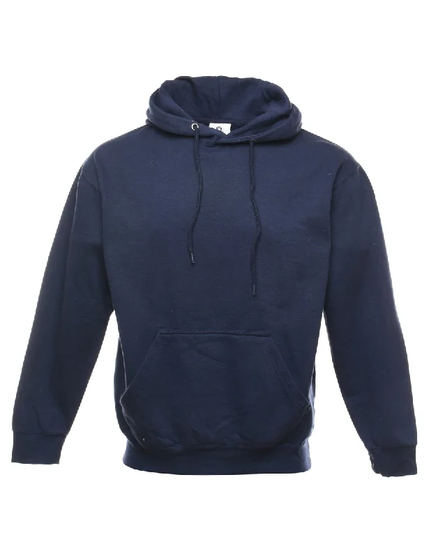 Navy Hooded Sweatshirt - M Practical Women's Multi - 