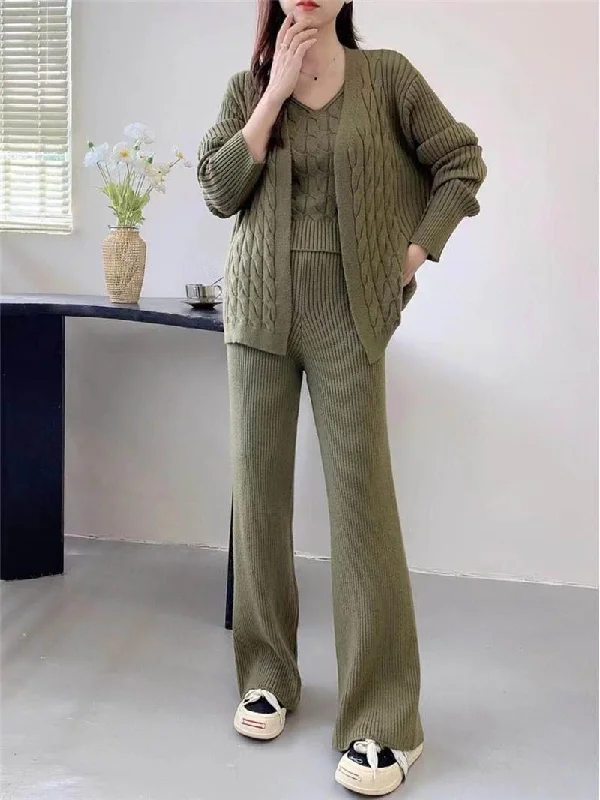 Imogen Winter 3 Pc Trackset Monochromatic Office Style