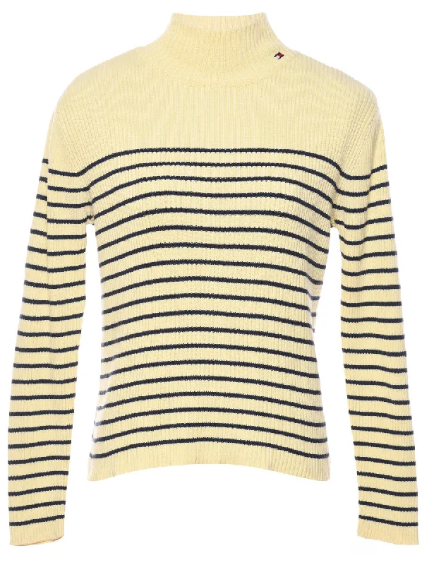 Tommy Hilfiger Striped Jumper - M Youthful Women's Anime - inspired