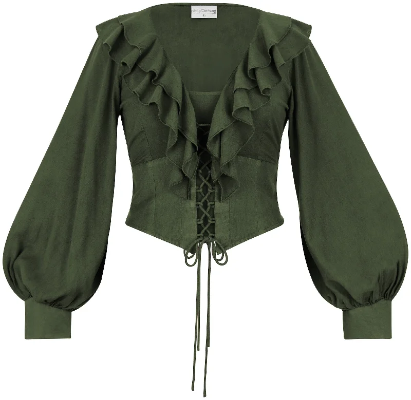 Bonny Limited Edition Moss Green Sustainable Organic