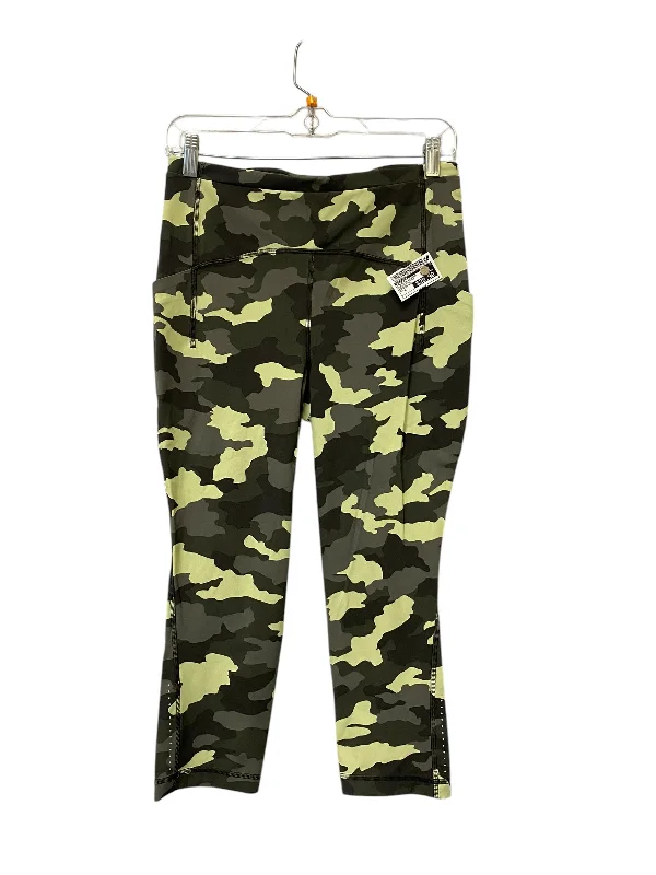 Athletic Leggings By Lululemon In Camouflage Print, Size: 6 Scandinavian