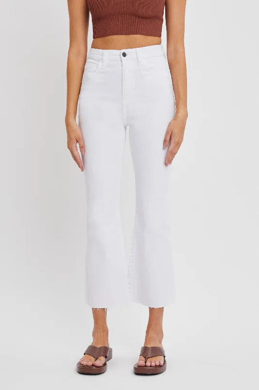 The Paris Crop Flares Preppy Women's College