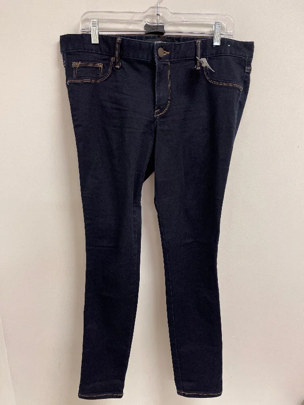 Jeans Skinny By Express In Blue Denim, Size: 12 Hip Women's Urban