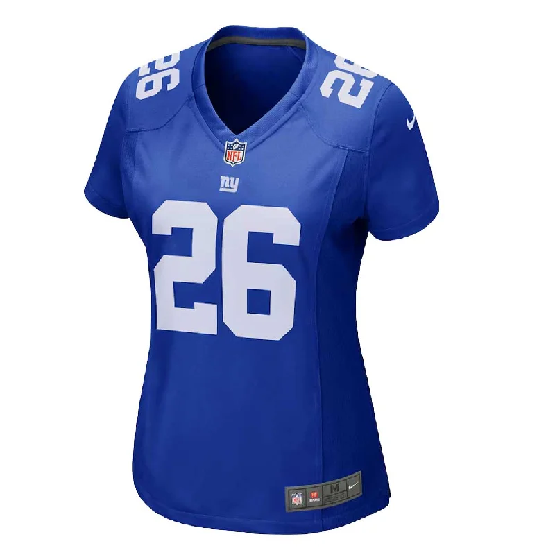 Fanatics - Women's New York Giants Saquon Barkley Game Jersey (67NW NGGH 8IF 2NA) Dynamic Women's Moto Fanatics - Women's New York Giants Saquon Barkley Game Jersey (67NW NGGH 8IF 2NA) Dynamic Women's Moto