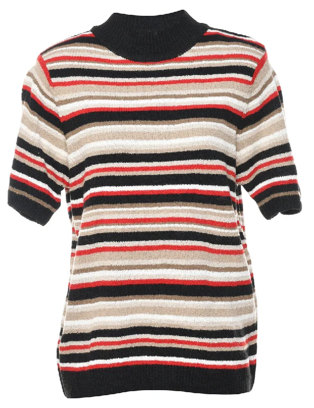 Striped Jumper - M Refined Women's Hand - crafted