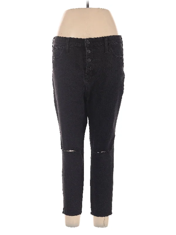 Mid-Rise Skinny Jeans in Dark Wash Feminine Women's Soft 