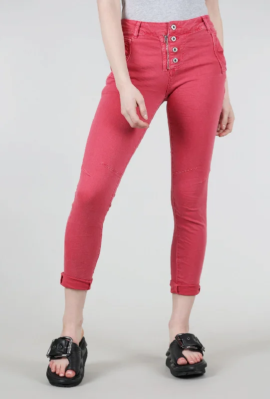 Star Stretchy Pants, Scarlet Gym