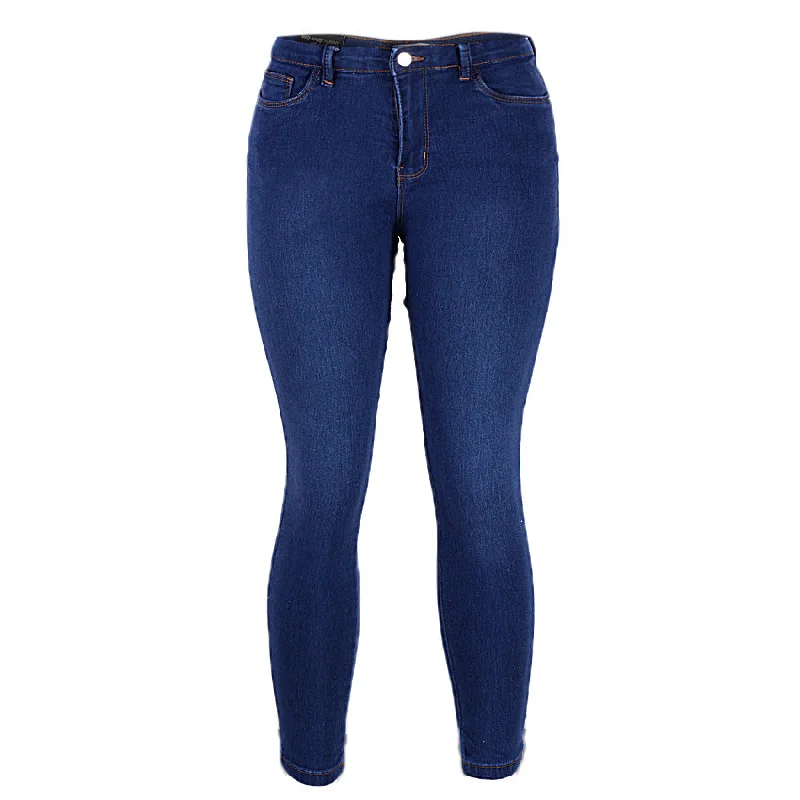 REDTAG Dark Wash Jeans for Women Laid - back Women's Style