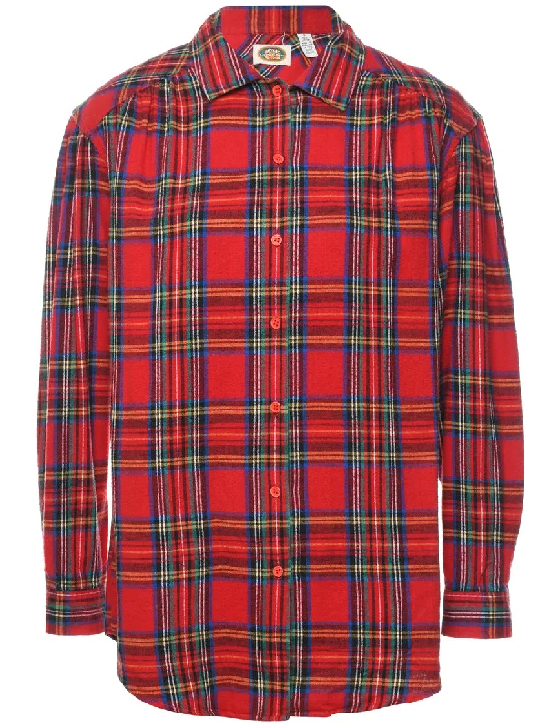 Red Checked Shirt - S Country