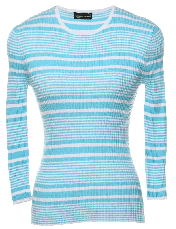 Striped Jumper - S Trendy Women's Oversized