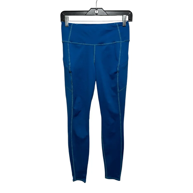 Athletic Leggings By Athleta In Blue, Size: S Cozy Women's Winter