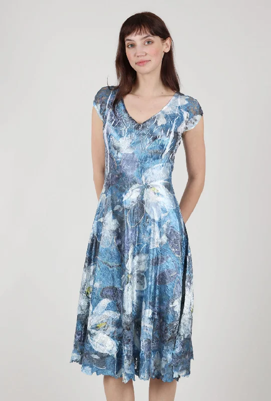 Misty Dress, White Magnolia Vintage Women's 1970S 