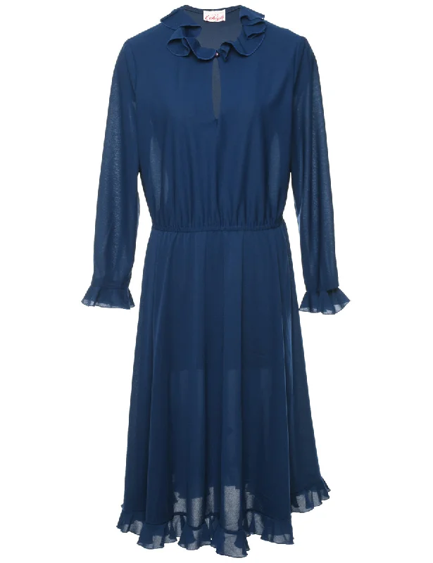 Teal Dress - L Cozy Women's Sherpa - lined