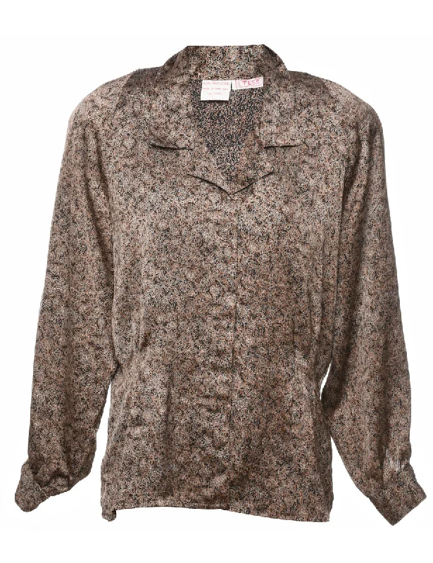 Tess Floral Evening Blouse - XL Dynamic Women's High - energy