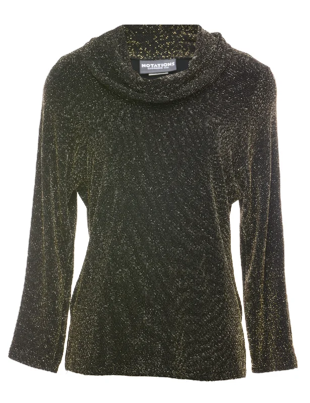 Sparkly Evening Top - M Practical Women's Multi - 