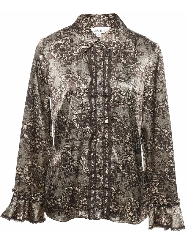 Paisley Blouse - L Cashmere