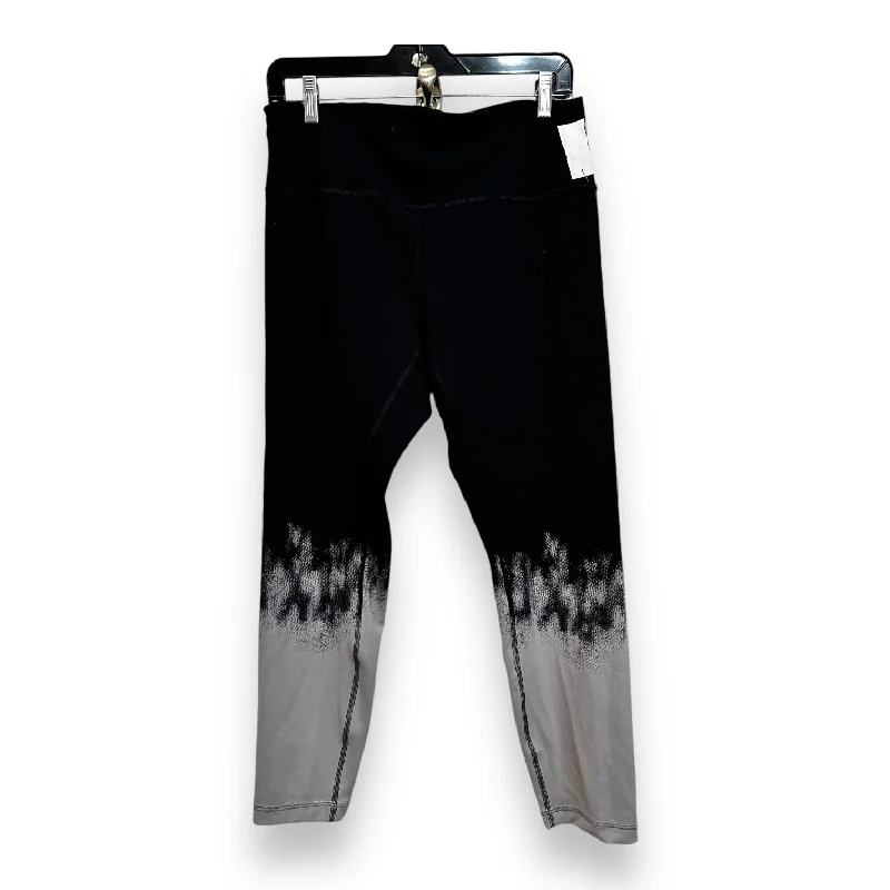 Athletic Leggings By Lululemon In Black, Size: 14 Confident Women's High - fashion