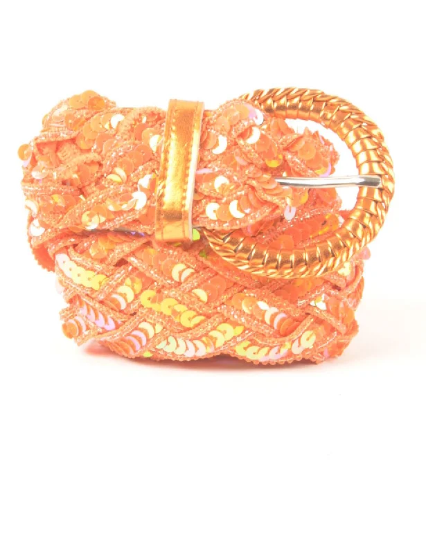 Sequined Skinny Belt - L Rugged Women's Outdoor 