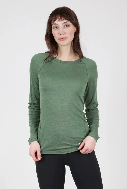 Classic All-Season Merino Base Layer, Fern Green Traditional Women's Wool
