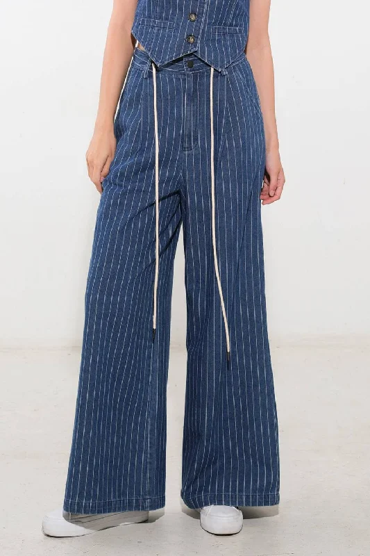 I STILL BELIEVE DENIM PANTS Compression
