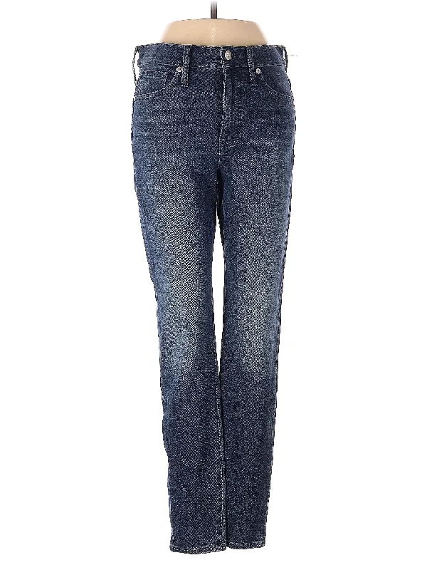 Mid-Rise Straight-leg Jeans in Medium Wash European