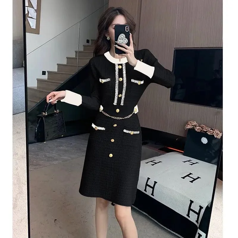 Terra Vintage Woolen Dress Women