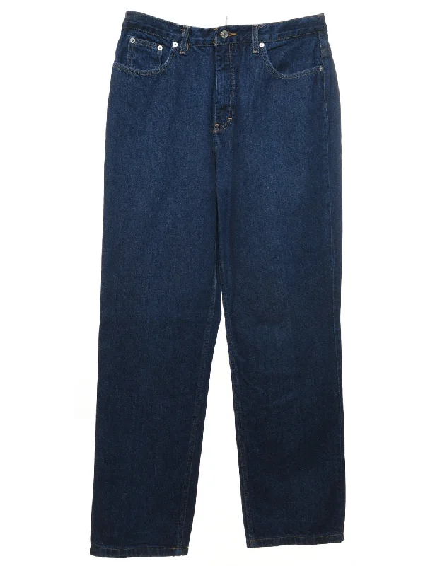 Tommy Hilfiger Dark Wash Jeans - W32 L33 Feminine Women's Style 