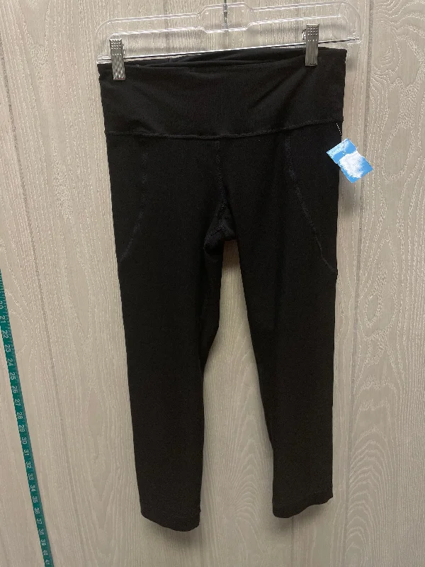Athletic Leggings Capris By Lululemon In Black, Size: S Sophisticated Women's 