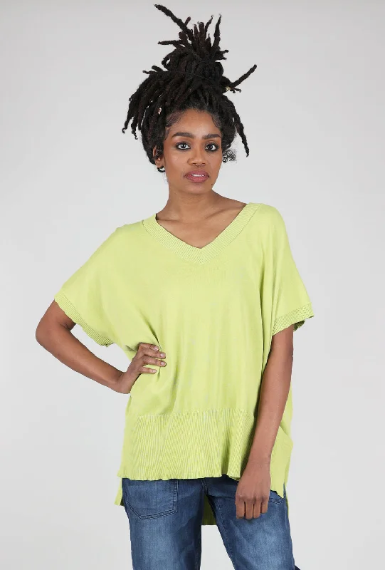 Bobbie Sweater, Chartreuse Gym