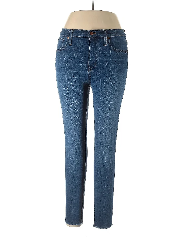 High-Rise Skinny Jeans in Medium Wash Rugged Women's Outdoor 
