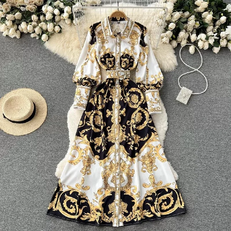 Harry Vintage Luxe Maxi Dress Confident Women's High - fashion