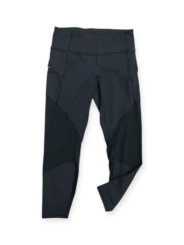 Athletic Leggings By Athleta In Black, Size: S Gym